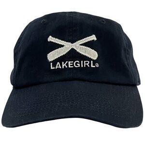 LAKEGIRL Adjustable Black Baseball Cap